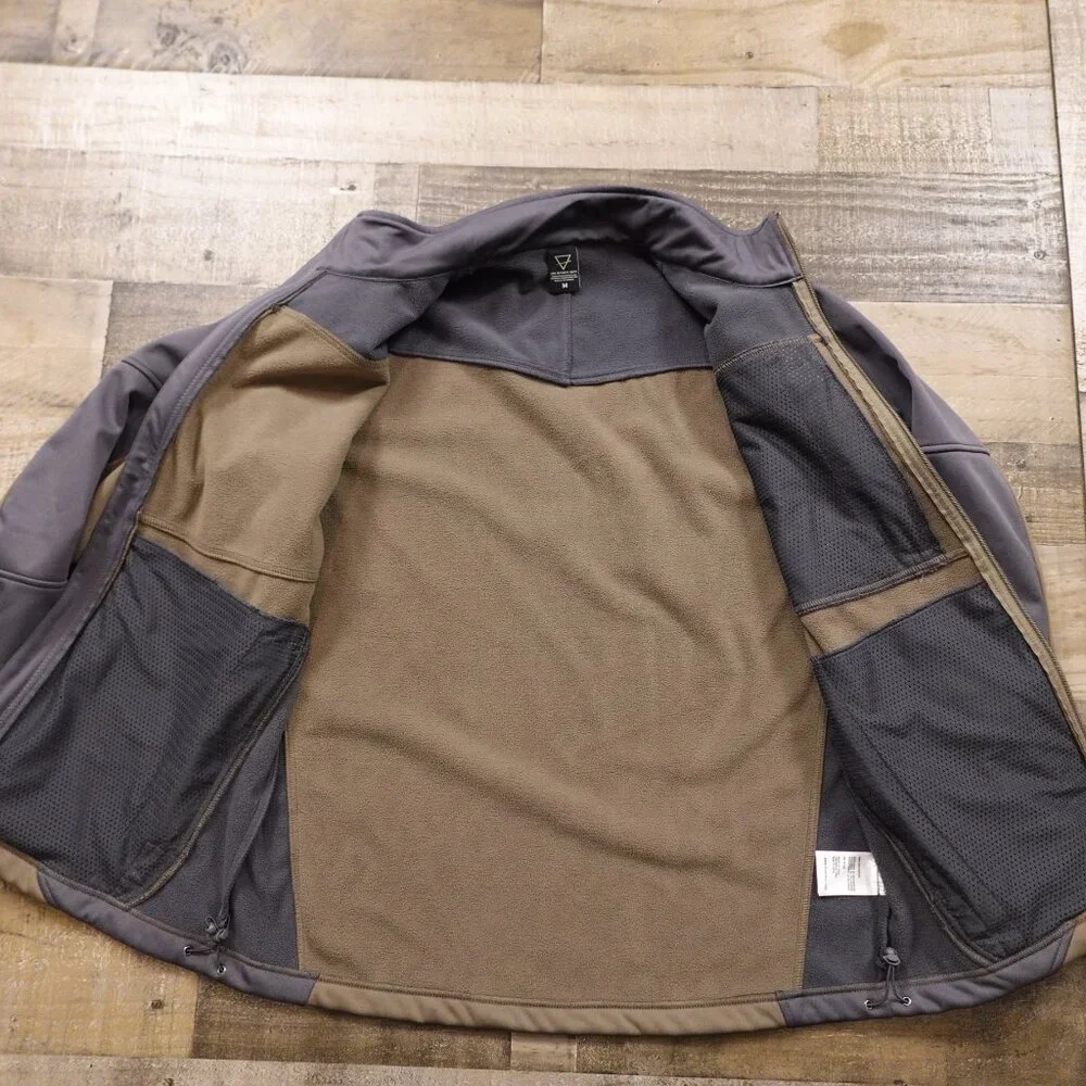 LIV Outdoor Jett Softshell Jacket men's medium‎ taupe gray